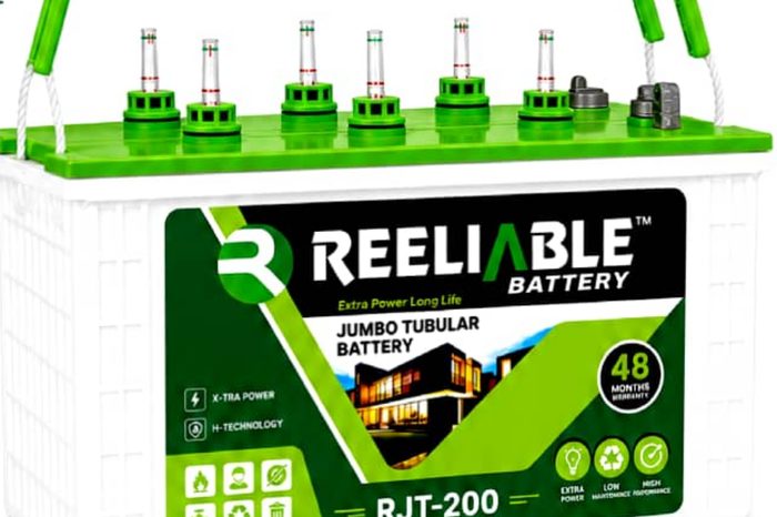 Reeliable RJT-200 jumbo tubular inverter battery